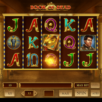 LuckyLouis - Book of Dead Slot Game - Play'n GO